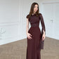 Elegant One Shoulder Hooded Dress