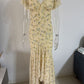 V-neck Long Flowing Maxi Dress For Women