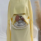Muslim Dresses Women's Traditional Dresses And Abayas Eid Dubai Evening Dress Pearl Beaded Luxurious Robe Islamic Clothing