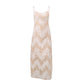 Sophisticated Vintage Slip Maxi Dress