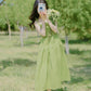 Forest Green Two-Piece Dress Set