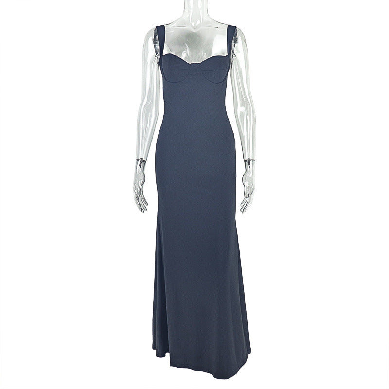 Women's Fashionable Casual And Versatile Strap Maxi Dress