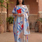 NEW Fashion Summer Dress With Big Scarf Dubai Turkey Kaftan Muslim Loose Abaya Women African Casual Leopard Print Shawl Robe