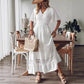 Plus-size Womens Beach Vacation Maxi Dress