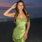Women's Sequin Tassel Slip Dress