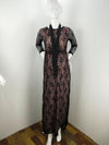 Off-shoulder maxi dress