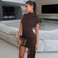 Sleeveless Ribbon Detail Dress