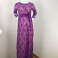 Off-shoulder maxi dress