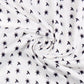 Deep V Print Long Sleeve Maxi Dress