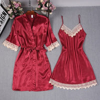 European and American new style cuff lace nightgown suspender skirt sexy suit