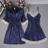 European and American new style cuff lace nightgown suspender skirt sexy suit