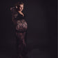 Maternity Photography Props Maxi Dress Plus Size Pregnancy