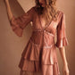 Silk satin nightgown feminine ice silk bathrobe