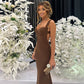 Women's Fashionable Casual And Versatile Strap Maxi Dress