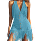 Sexy Tassel Knit Beach Dress