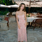 Summer French-style Sassy Backless Maxi Dress