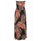 Printed maxi dress