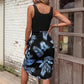 Tropical Printing Maxi Dress