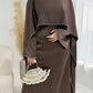 Muslim Dresses Women's Traditional Dresses And Abayas Eid Dubai Evening Dress Pearl Beaded Luxurious Robe Islamic Clothing