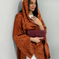 Middle Eastern Loose Abaya Muslim Women Full Sleeve Printed Abayas Casual Kaftans Jilbabs Ethnic Islamic Maxi Dresses With Hajib