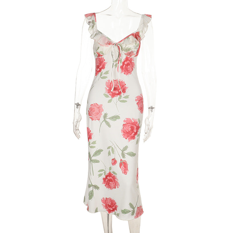 New Elegant And Sexy Backless Maxi Dress
