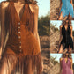 Sexy Tassel Knit Beach Dress