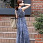 Sleeveless Floral Dress Maxi Dress