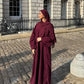 Corduroy Ramadan Dubai Abaya Dress Luxury 2025 Arabic Muslim Women Modest Clothing Islam Party Coat Kaftan Fashion Turkey Robes