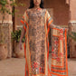 NEW Fashion Summer Dress With Big Scarf Dubai Turkey Kaftan Muslim Loose Abaya Women African Casual Leopard Print Shawl Robe