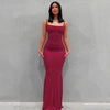 Women Sling Dress Casual Long Skirt