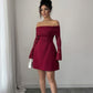 Lace Long Sleeve Maxi Dress Women's Clothing