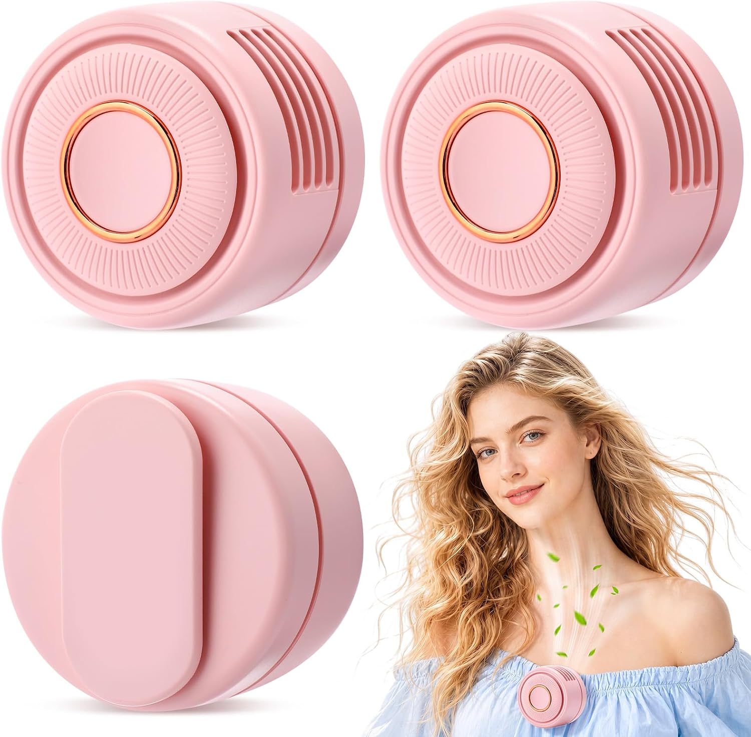 Discreet Bladeless Personal Cooling Set