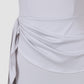 Solid Color Off-Shoulder Sleeveless Maxi Dress