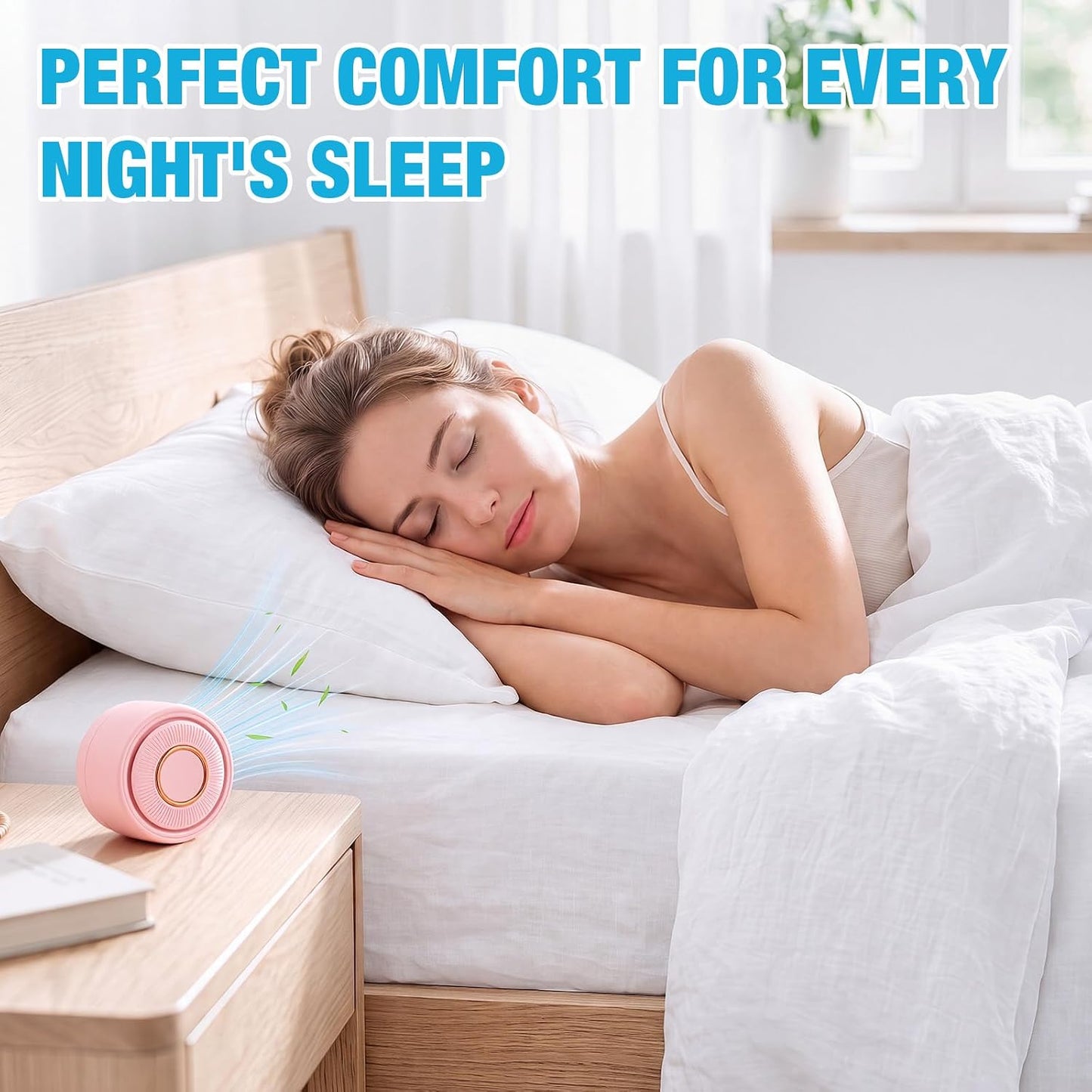Discreet Bladeless Personal Cooling Set