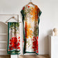 Women's Long Shawl Dubai Fashion MUMU Design Silk Soft Summer Beach Party Dress Accessory Loose Fit African Abaya MOOMOO
