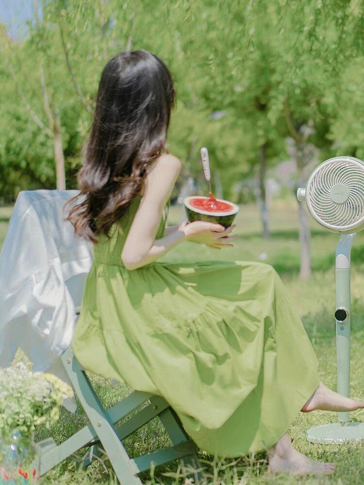Forest Green Two-Piece Dress Set