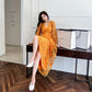 Gently Breezy Mesh Lace Embroidered Maxi Dress