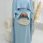 Muslim Dresses Women's Traditional Dresses And Abayas Eid Dubai Evening Dress Pearl Beaded Luxurious Robe Islamic Clothing