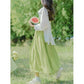 Forest Green Two-Piece Dress Set