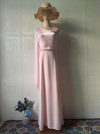 Elegant One Shoulder Hooded Dress