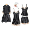 European and American new style cuff lace nightgown suspender skirt sexy suit
