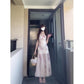 Women's Suspender Seaside Vacation Alluring Bodycon Fishtail Maxi Dress
