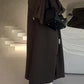 Eid Muslim Women Abaya Trench Coat Single Breasted Lapel Overcoat Ramadan Morocco Dubai Windbreaker Arab Casual Long Outerwear