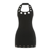 Womens Bodycon Halter Neck Dress