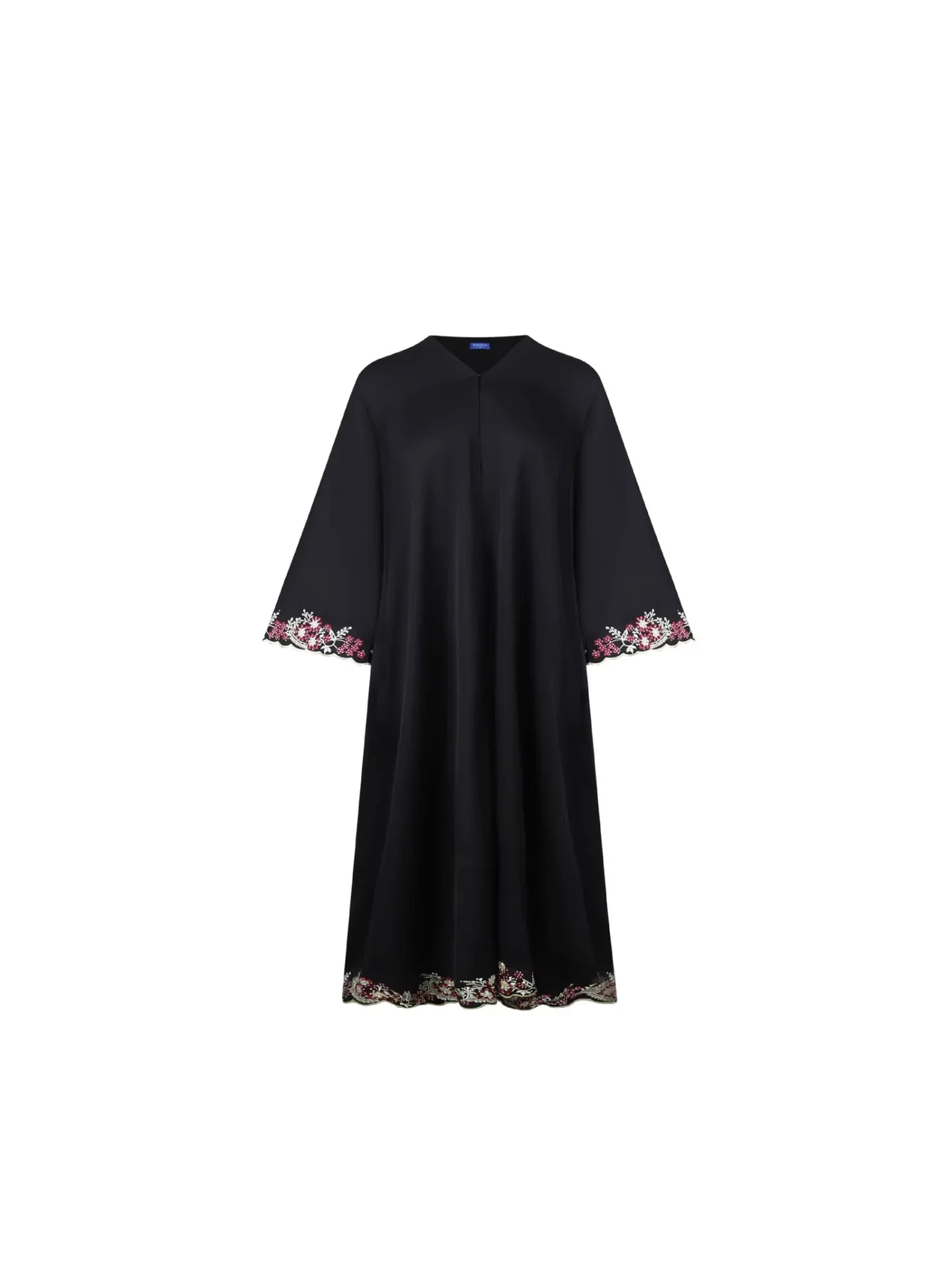 Women Jalabiya Dubai Abaya Eid Ramadan Party Gorgeous Long Dresses Embroidery Beads Diamond Abaya Women Muslim Dress with Scarf