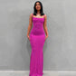 Women Sling Dress Casual Long Skirt