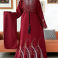 2025Fashion Dubai Diamond Muslim Women Modest Dress Elegant Arabic Femme Hijab Long Sleeve Chiffon Abaya Islamic Turkey Clothing