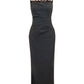 Adjustable Strap Lace Bodycon Dress