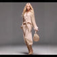 French-style Chic Yet Mature Casual Long-sleeve Top And Pants Set