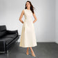 Women's Elegant Sleeveless A-line Maxi Dress